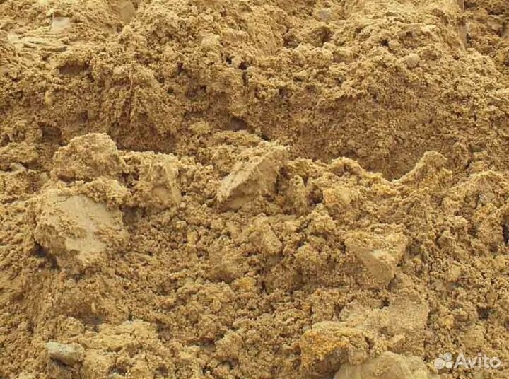 Песок строительный, Щебень гранитный, Земля сеяная