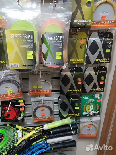 Перетяжка ракеток для тенниса, сквоша и бадминтона