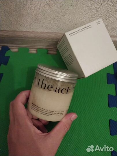 Скраб для тела the act