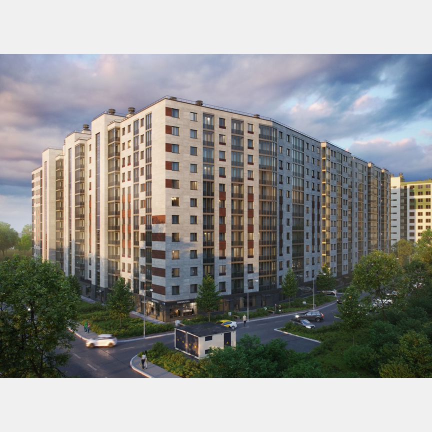 Квартира-студия, 28,3 м², 11/12 эт.