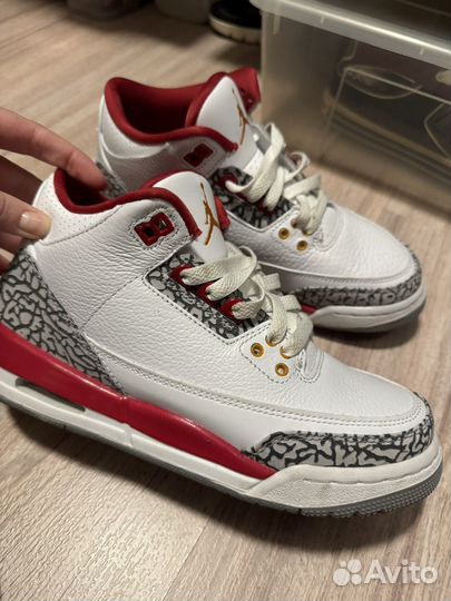 Кроссовки Nike air jordan 3 retro (gs)