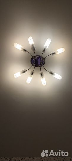 Люстра и 2 шт бра в комплекте