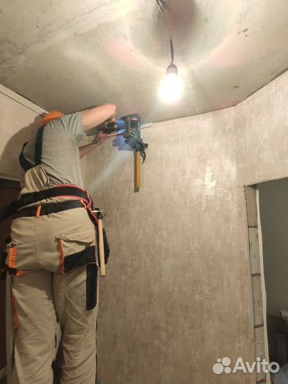 Натяжной потолок за 1 день