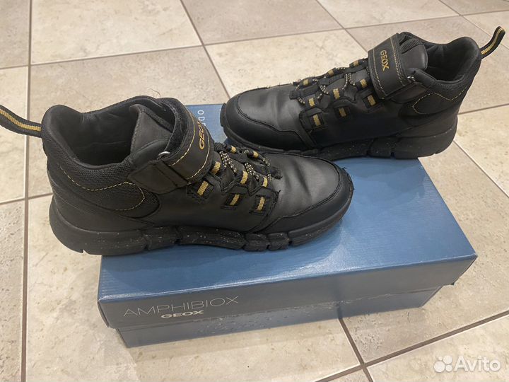 Ботинки демисезонные geox gortex