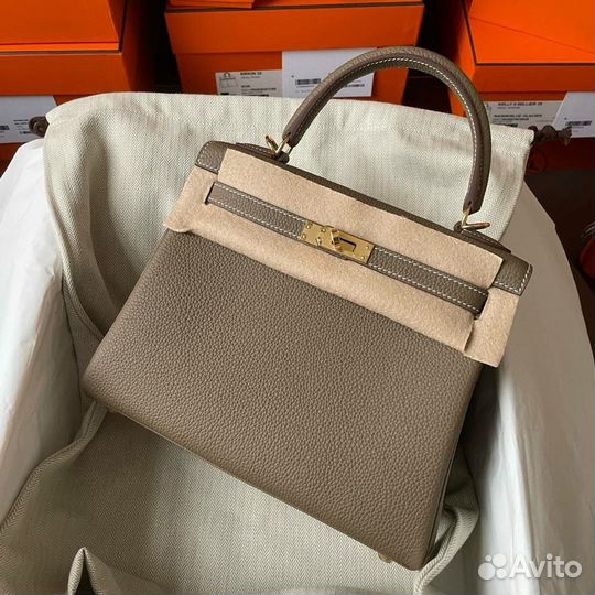 Сумка hermes kelly, ручная работа