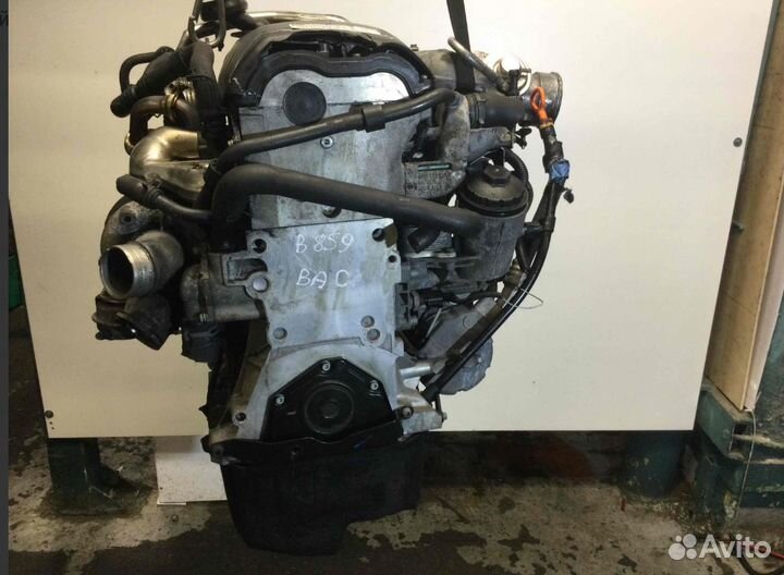 Двигатель bac Volkswagen Touareg 2.5л дизель