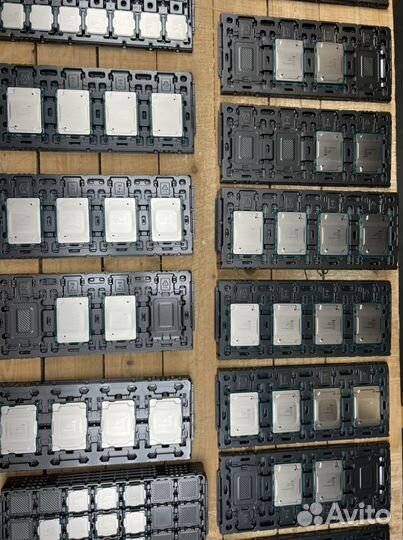 Серверные процессоры intel xeon gold/silver