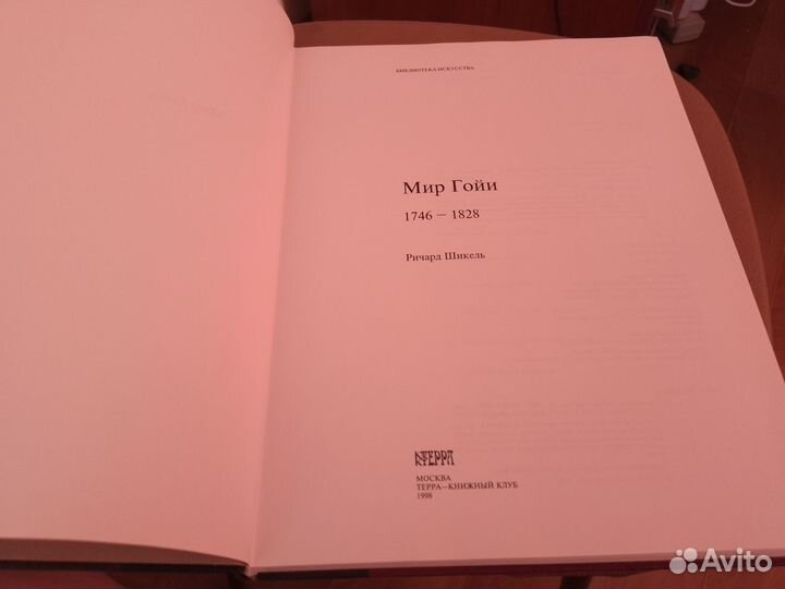 Книга Мир Гойи