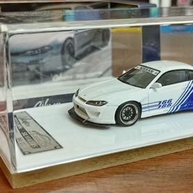 Wild Fire Nissan Silvia S15 Rocket Bunny 1:64