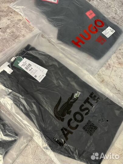 Спортивные штаны Hugo Boss темные LUX