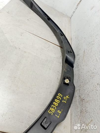 Накладка заднего крыла правого