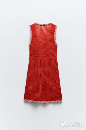 Трикотажное платье Zara
