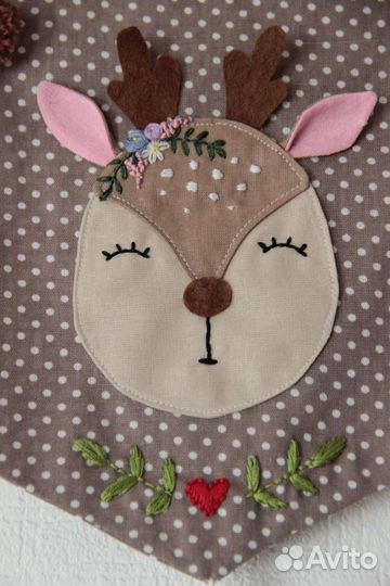 Декор на стену для детской в сканди стиле