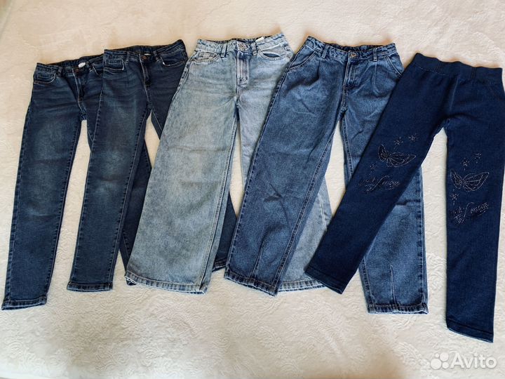 Одежда пакетом для девочки 134-146