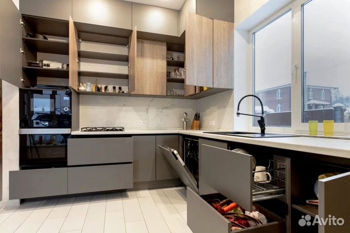 Кухни в минимализме на заказ в