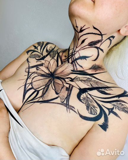 Татуировка в домашней студии