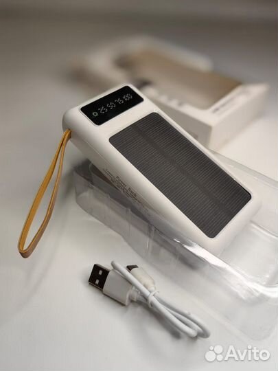 Powerbank с солнечной батареей 20000 mAh