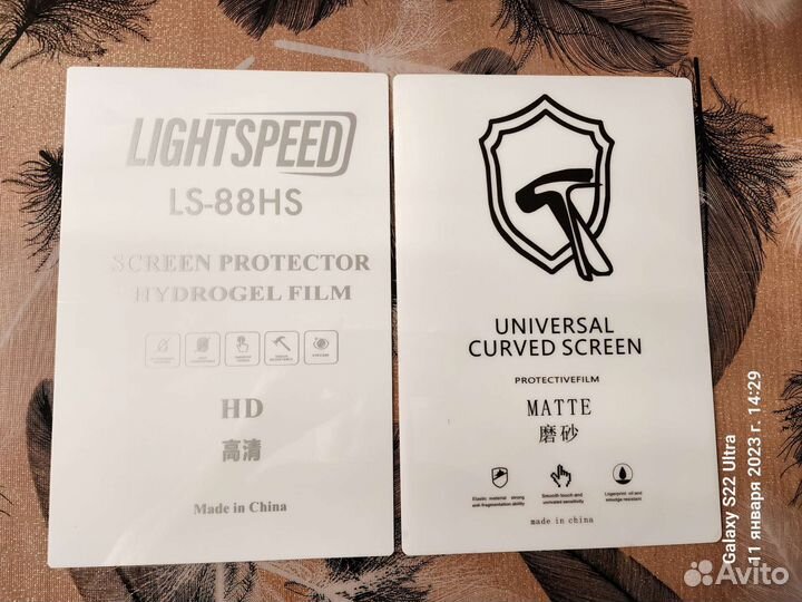 Гидрогелевая плёнка для планшетов