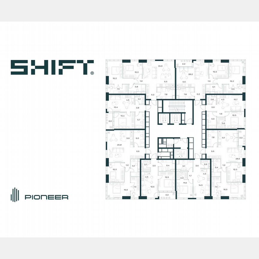 3-к. квартира, 85,3 м², 2/18 эт.