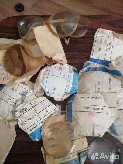 Линзы для очков СССР