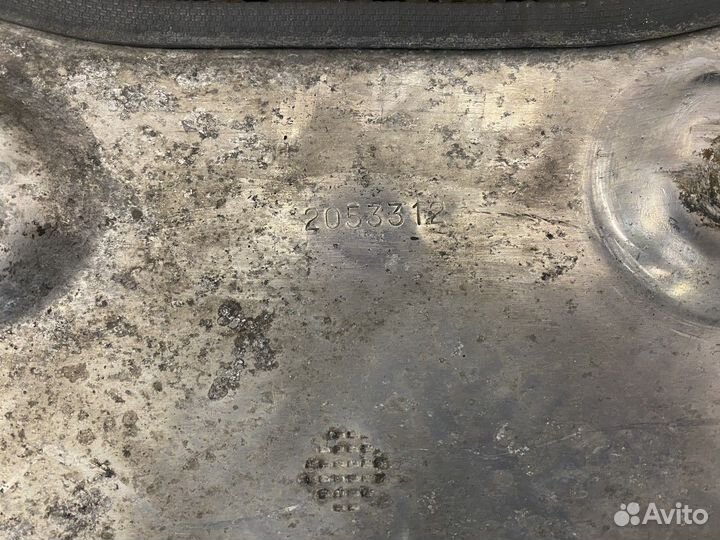 Экран защитный глушителя Scania 5-series