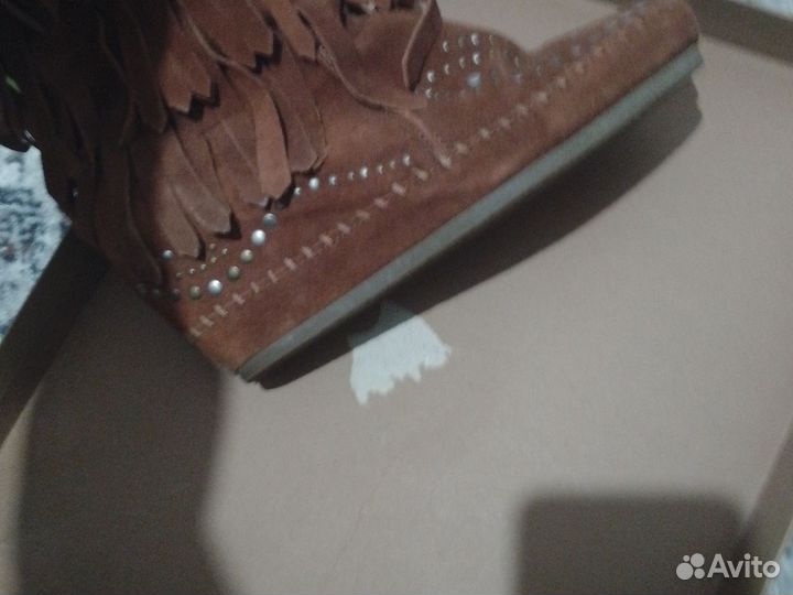 Сапоги в стиле бохо