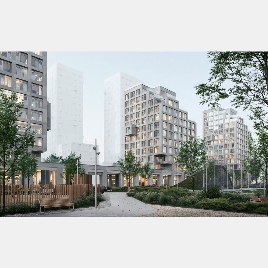 3-к. квартира, 71,4 м², 15/19 эт.