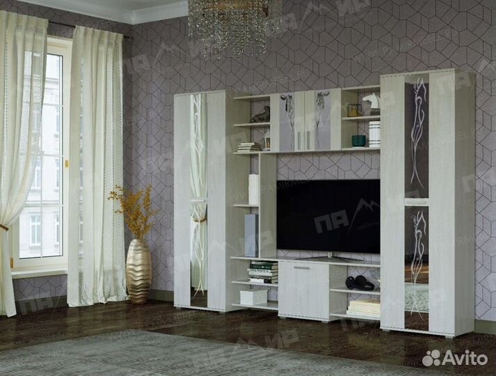 Стенка в гостиную Прага