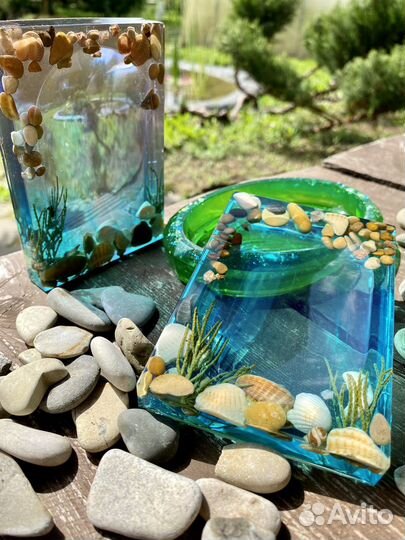 Мыльница из эпоксидной смолы