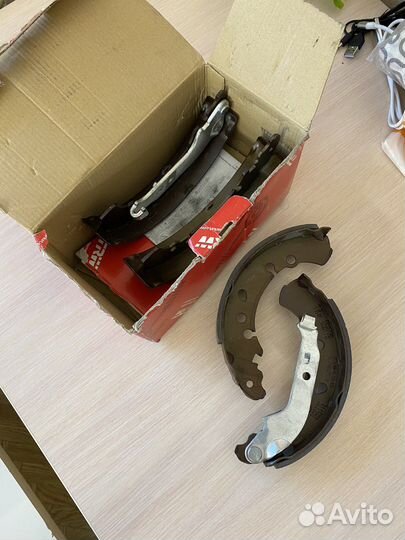 Задние тормозные колодки Toyota Yaris