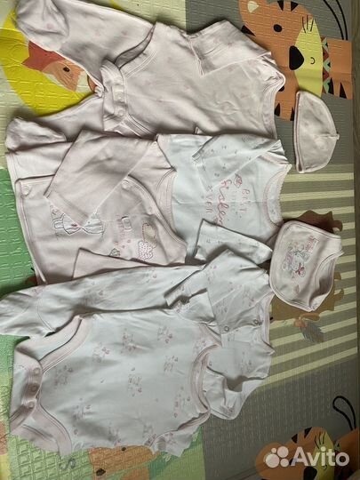 Вещи пакетом для девочки 0 до 3 месяцев