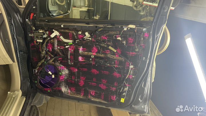 Шумоизоляция авто, автозвук