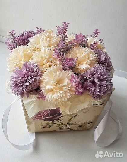 Мыльные цветы