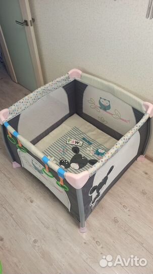 Манеж детский складной