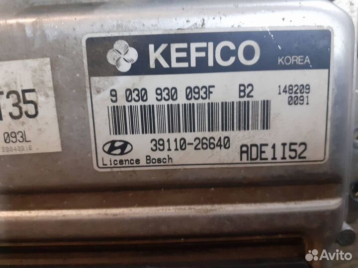 Блок управления двс Hyundai Accent 1.5