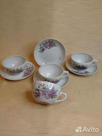 Чайные пары Сирень Дулёво