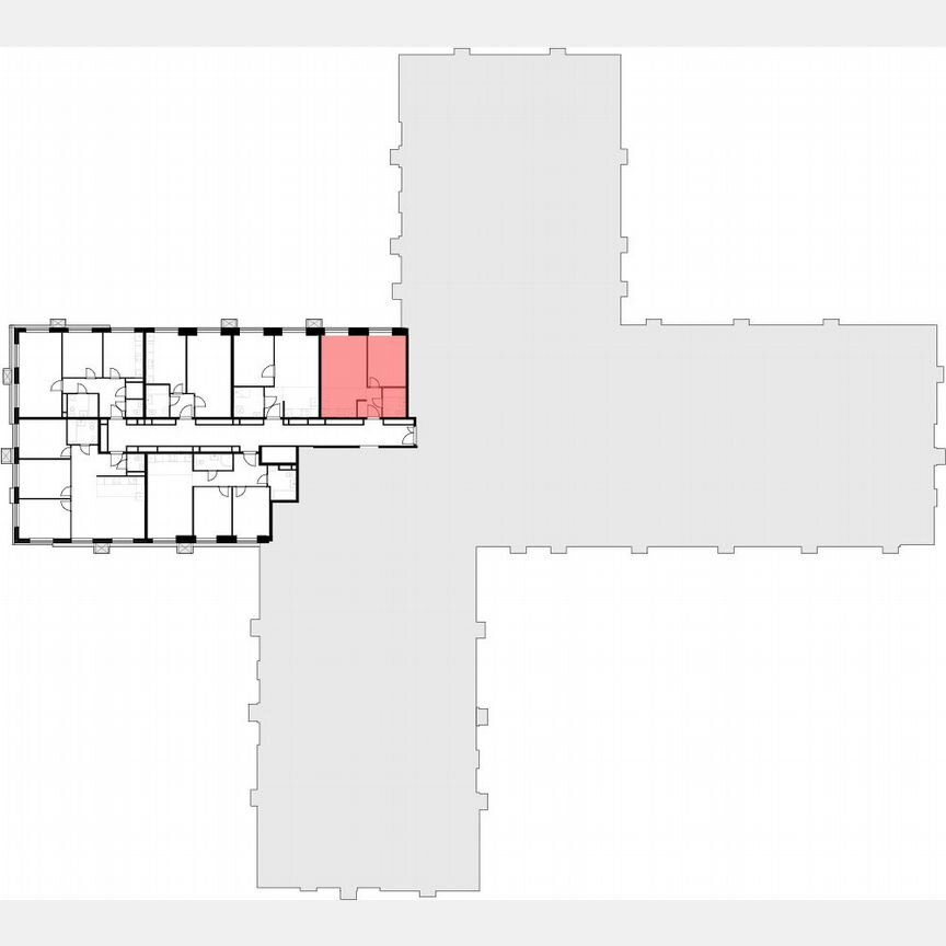 1-к. апартаменты, 38,8 м², 20/30 эт.