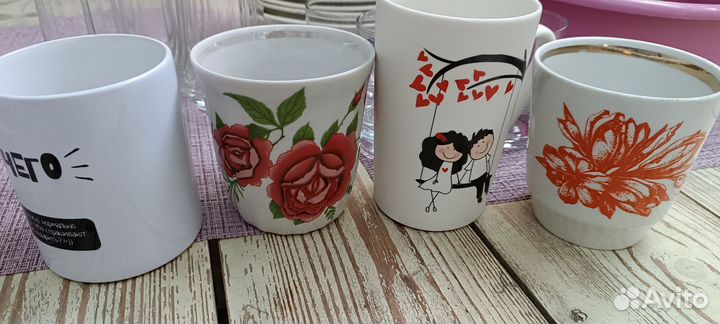 Набор столовой посуды бу