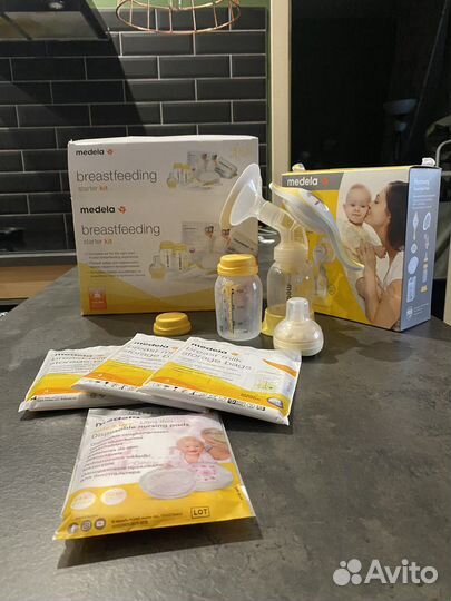 Молокоотсос medela ручной набор