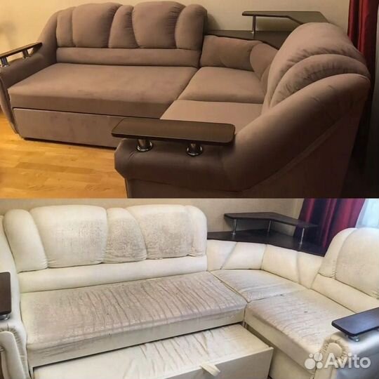 Перетяжка мягкой мебели