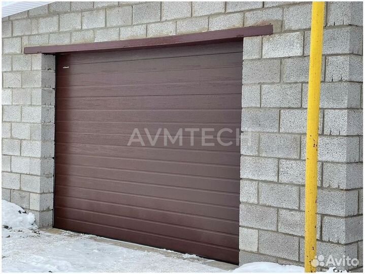 Секционные ворота для гаража
