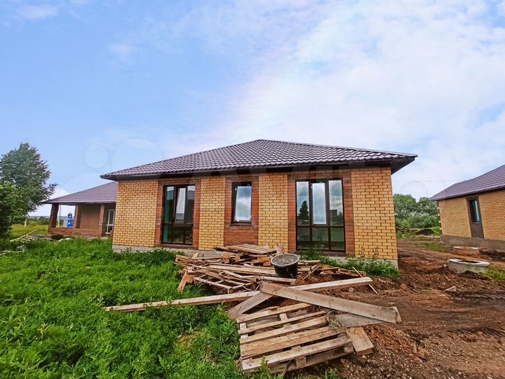 Коттедж 102 м² на участке 6,2 сот.