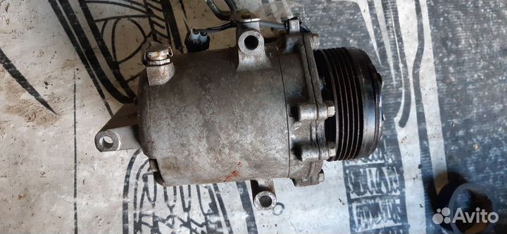 Компрессор кондиционера Mitsubishi Lancer X