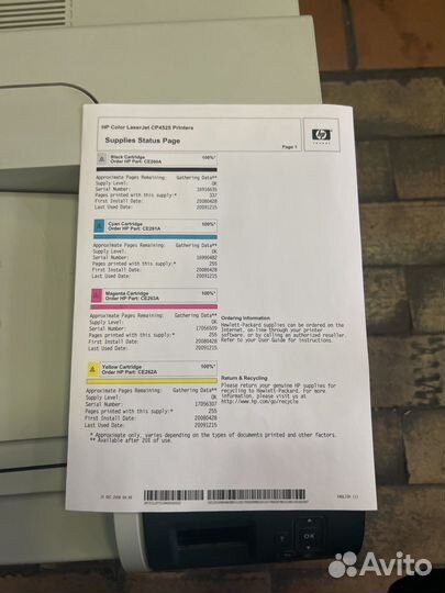 HP Color LaserJet Enterprise CP4525