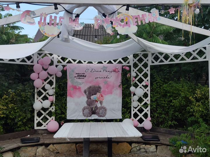 Баннер на день рождения