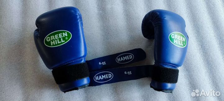 Боксерские перчатки 6 oz