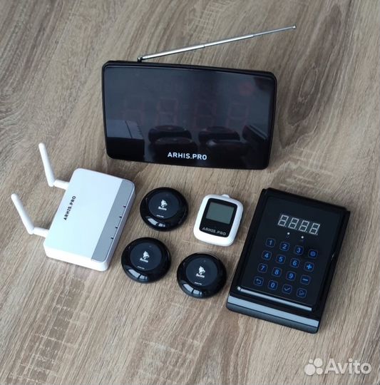 Кнопка вызова официанта модель Премиум, комплект