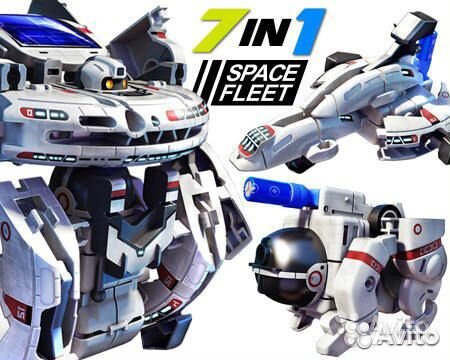 Робот на солнечной батарее 7 В 1