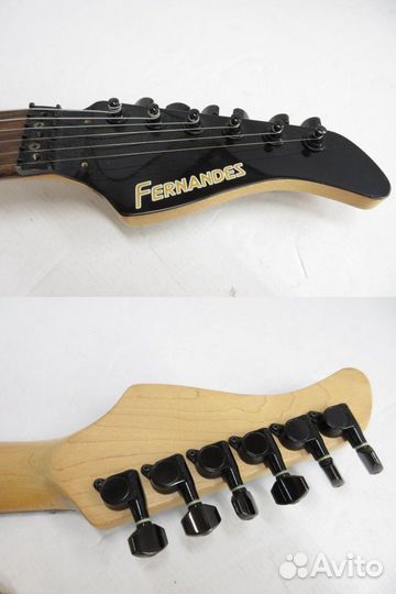 Fernandes FR HSS blk +1 А1-P-1409 гитара резерв