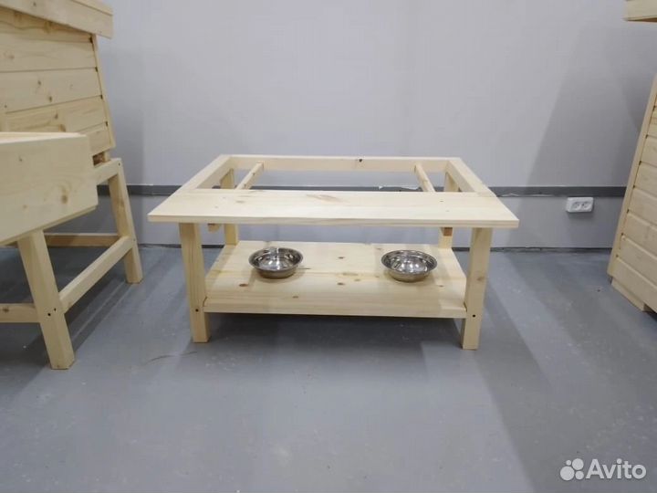 Утепленный уличный домик для 2-6 кошек